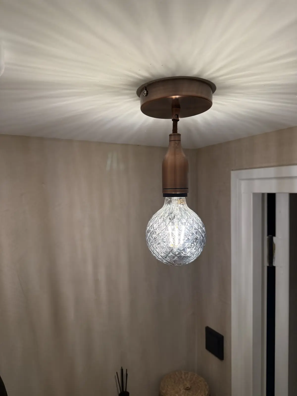 Toilet · sfeer — IJsselmuiden – Lichtspel Plafondlamp in IJsselmuiden