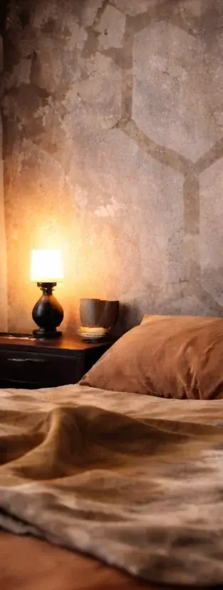 Slaapkamer · sfeer — Kampen – Stencilart bij Avondlicht in Kampen