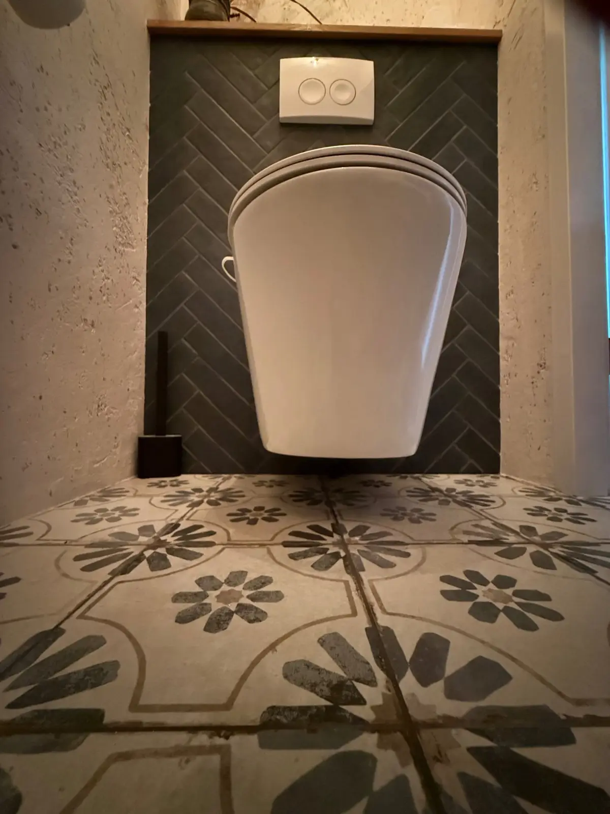 Toilet · detail — Ommen – Toilet & Patroonvloer in Ommen
