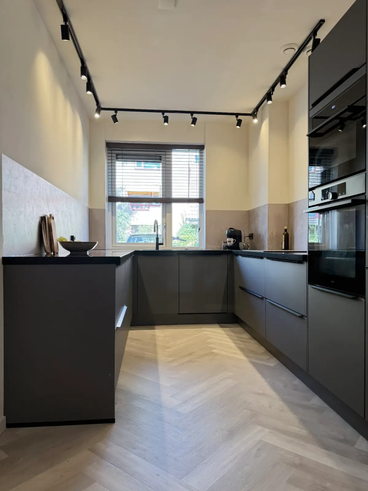 Keuken · overzicht — Zwolle – Keuken met Metallic Spatwand in Zwolle