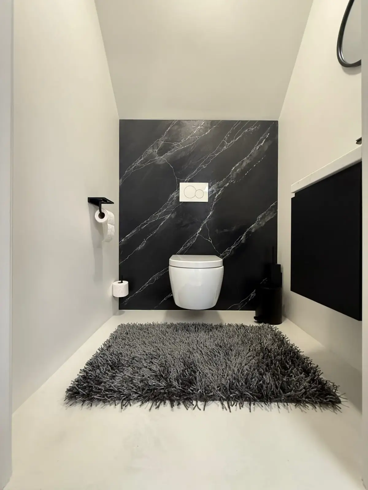 Toilet — Marmerimitatie & Beton Ciré (2025) — Particulier project